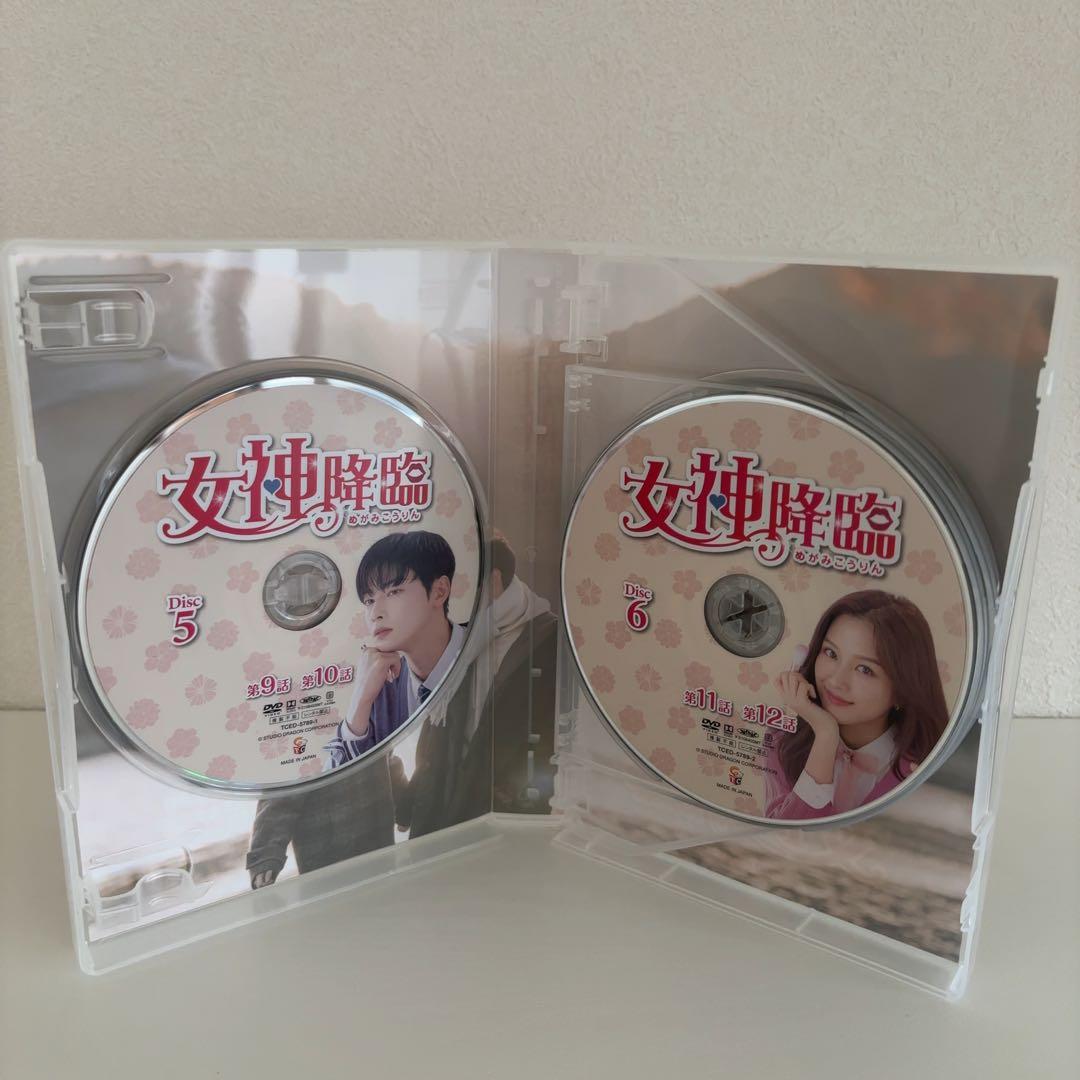 韓国ドラマ『女神降臨』DVD-BOX1&2〈各5枚組〉チャウヌ