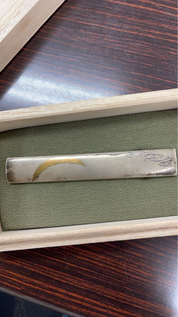 後藤系小柄袋(シルバーとゴールドの小柄袋)総重量47g