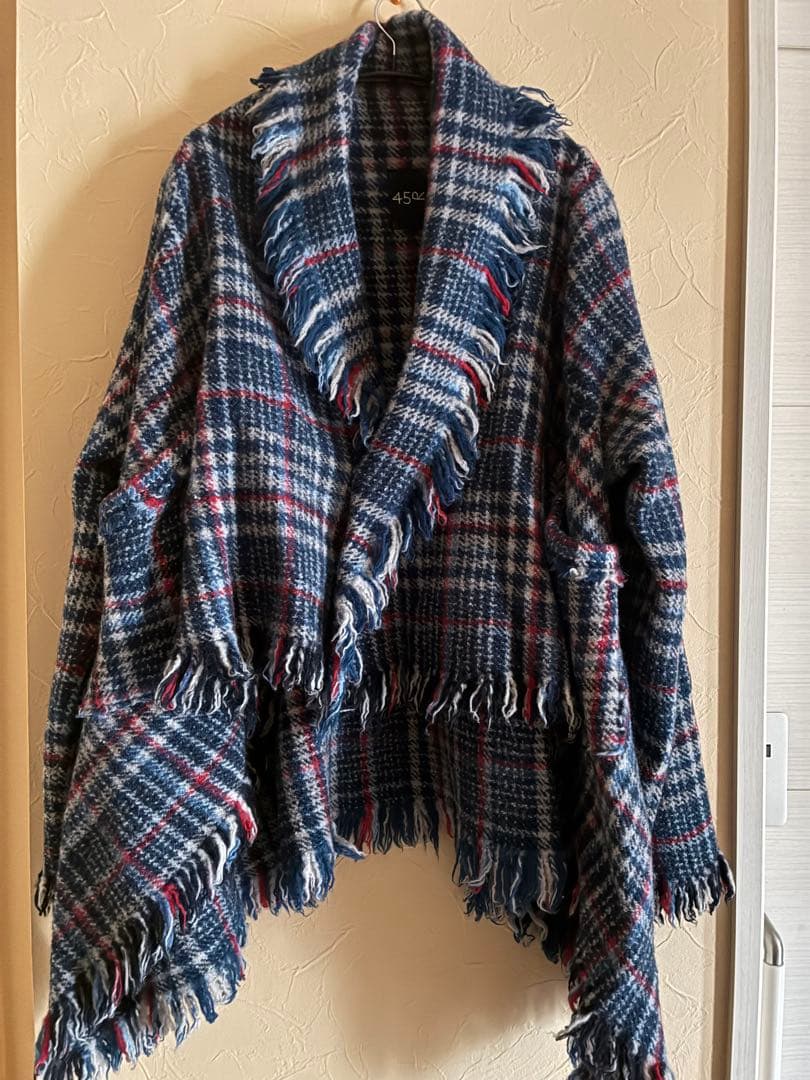 45R★インドメリノのポンチョショート