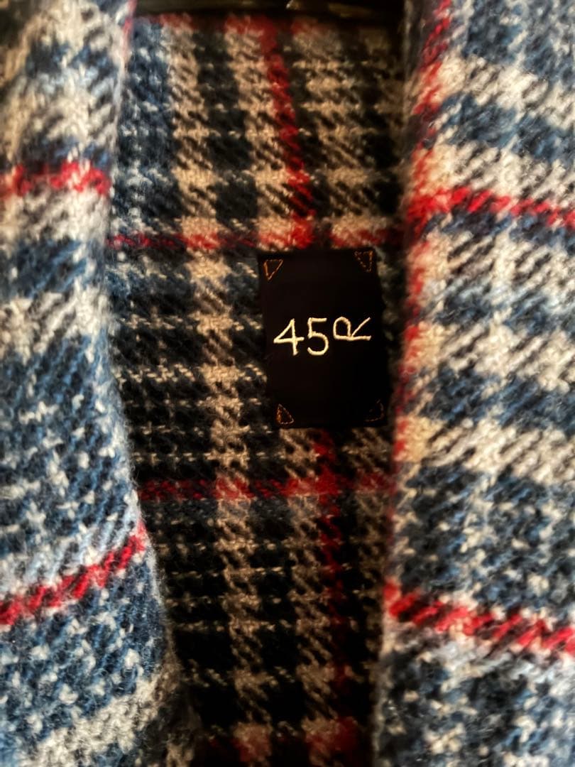 45R★インドメリノのポンチョショート