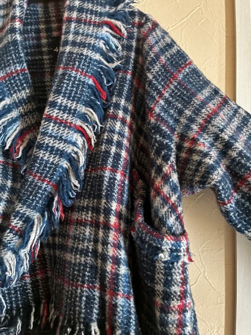 45R★インドメリノのポンチョショート