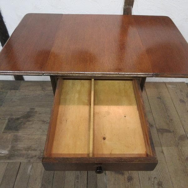 イギリス アンティーク 家具 キッチンワゴン トロリー バタフライ 6732d