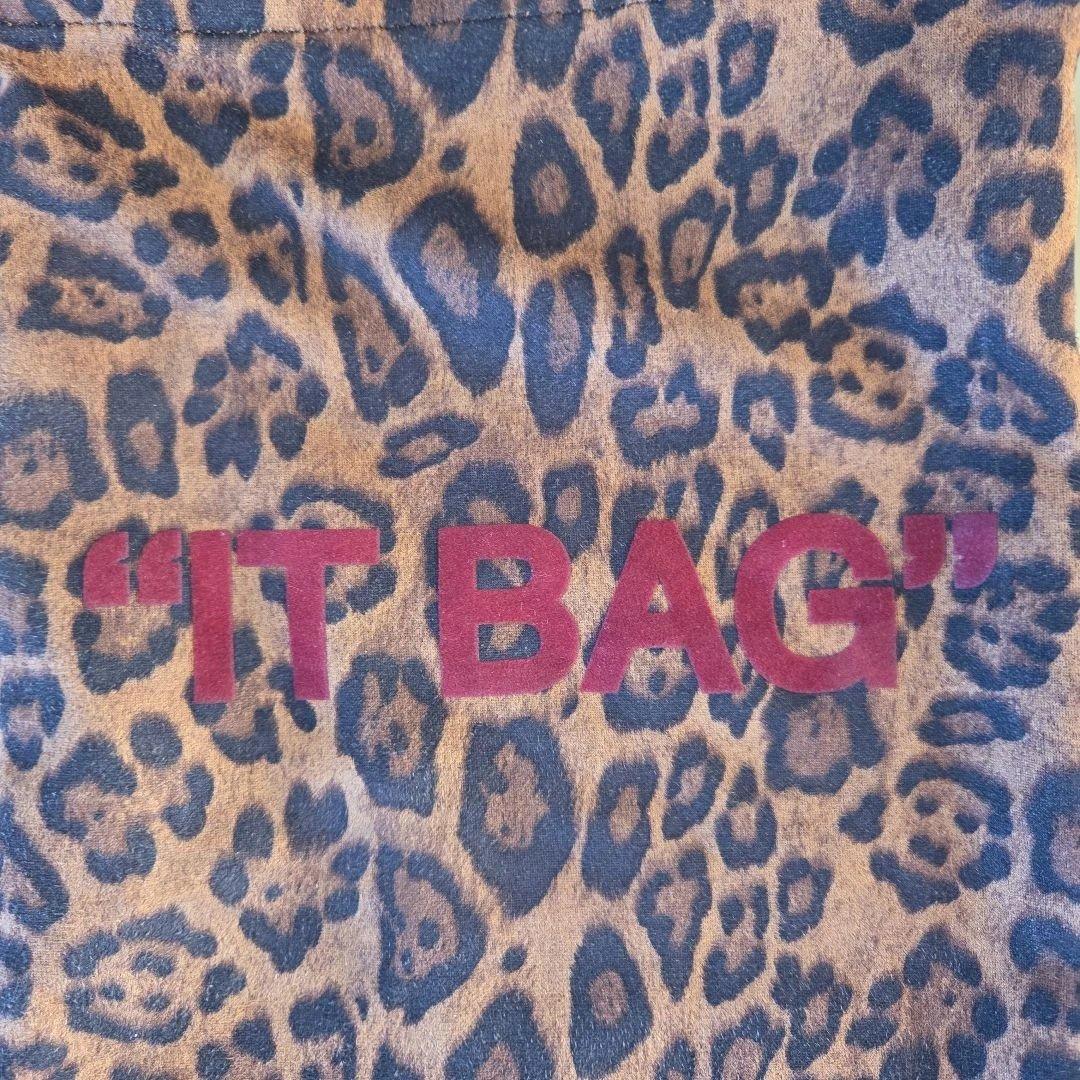 美品 GOOD GRIEF ショルダーバッグ BELT with LEOPARD