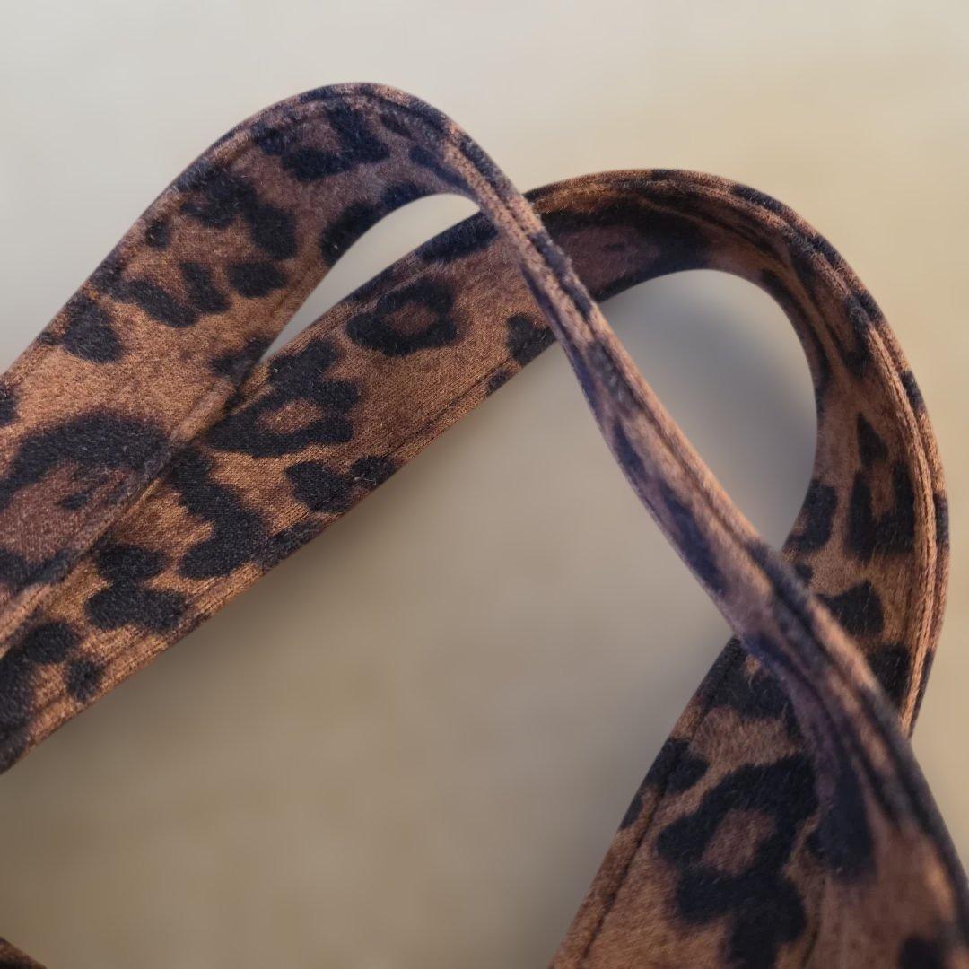 美品 GOOD GRIEF ショルダーバッグ BELT with LEOPARD