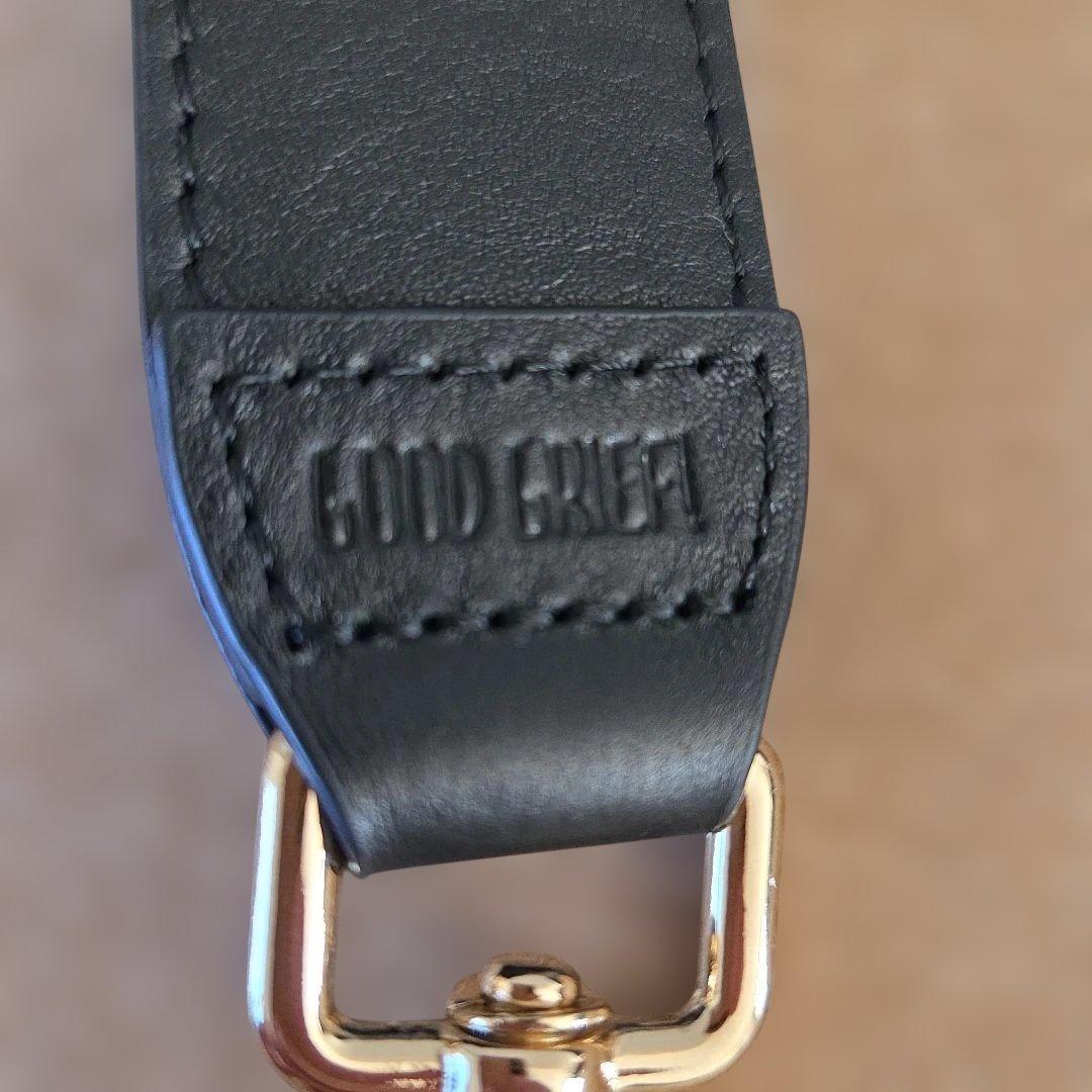 美品 GOOD GRIEF ショルダーバッグ BELT with LEOPARD