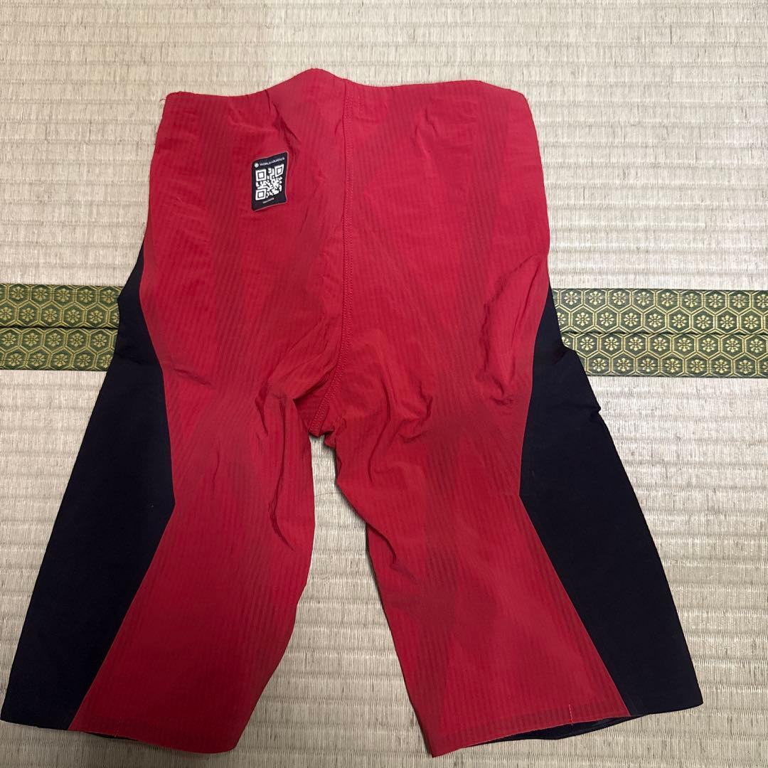 Mizuno 競泳水着 ブラック/レッド