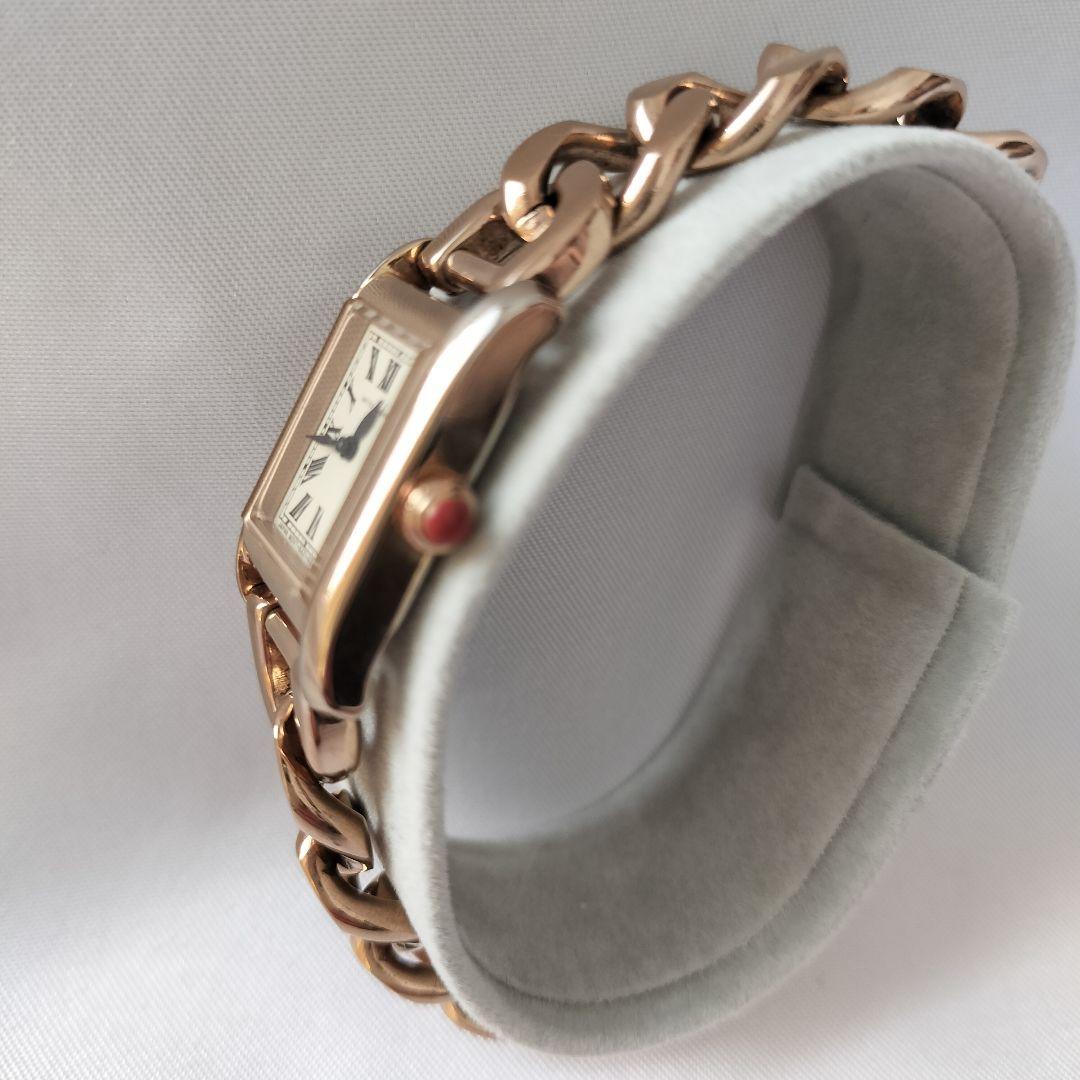 ゆ*い様 UNITED ARROWS 腕時計 スクエア チェーン ゴールド