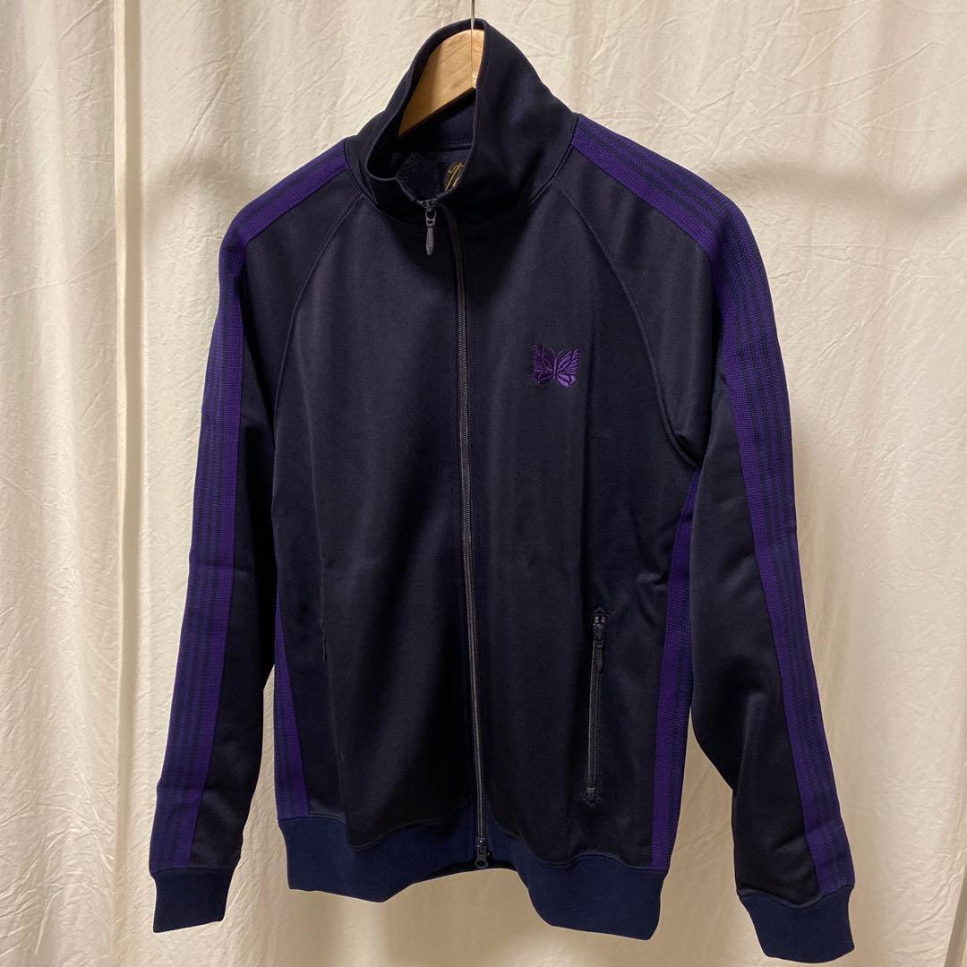 【Needles】 トラックジャケット　ネイビー/パープル　Sサイズ　試着のみ