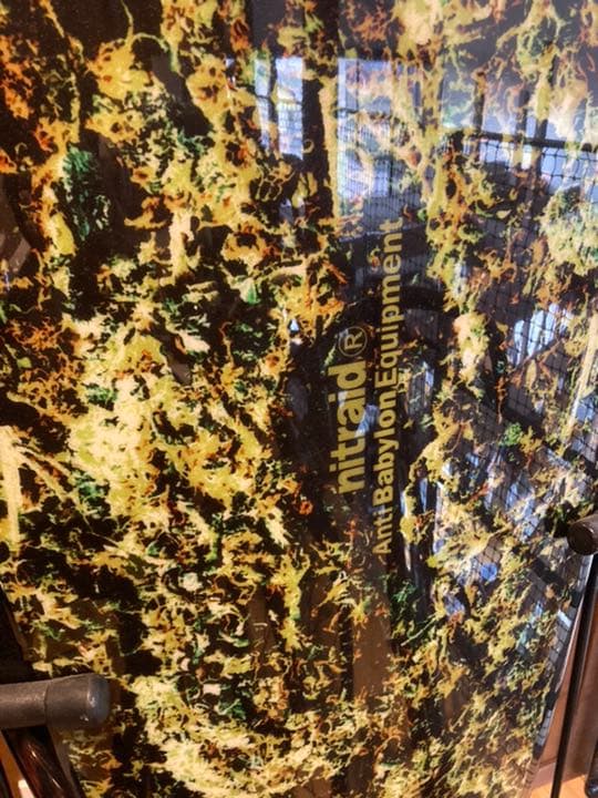 ナイトレイド x クイックシルバー　サーフボード　リアルウィード　nitraid