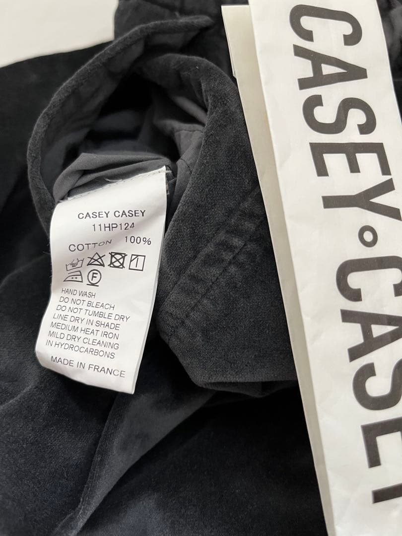 【新品】CASEYCASEY／ケーシーケーシー／ベルベットイージーパンツ