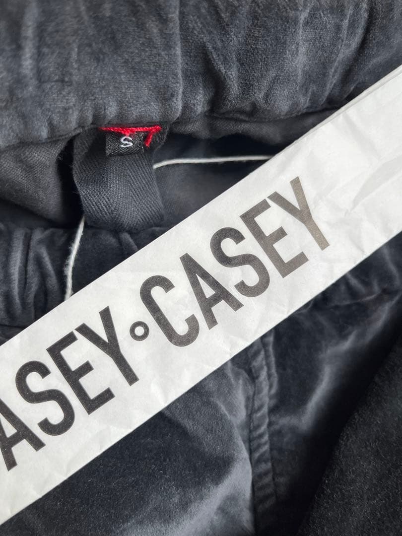 【新品】CASEYCASEY／ケーシーケーシー／ベルベットイージーパンツ