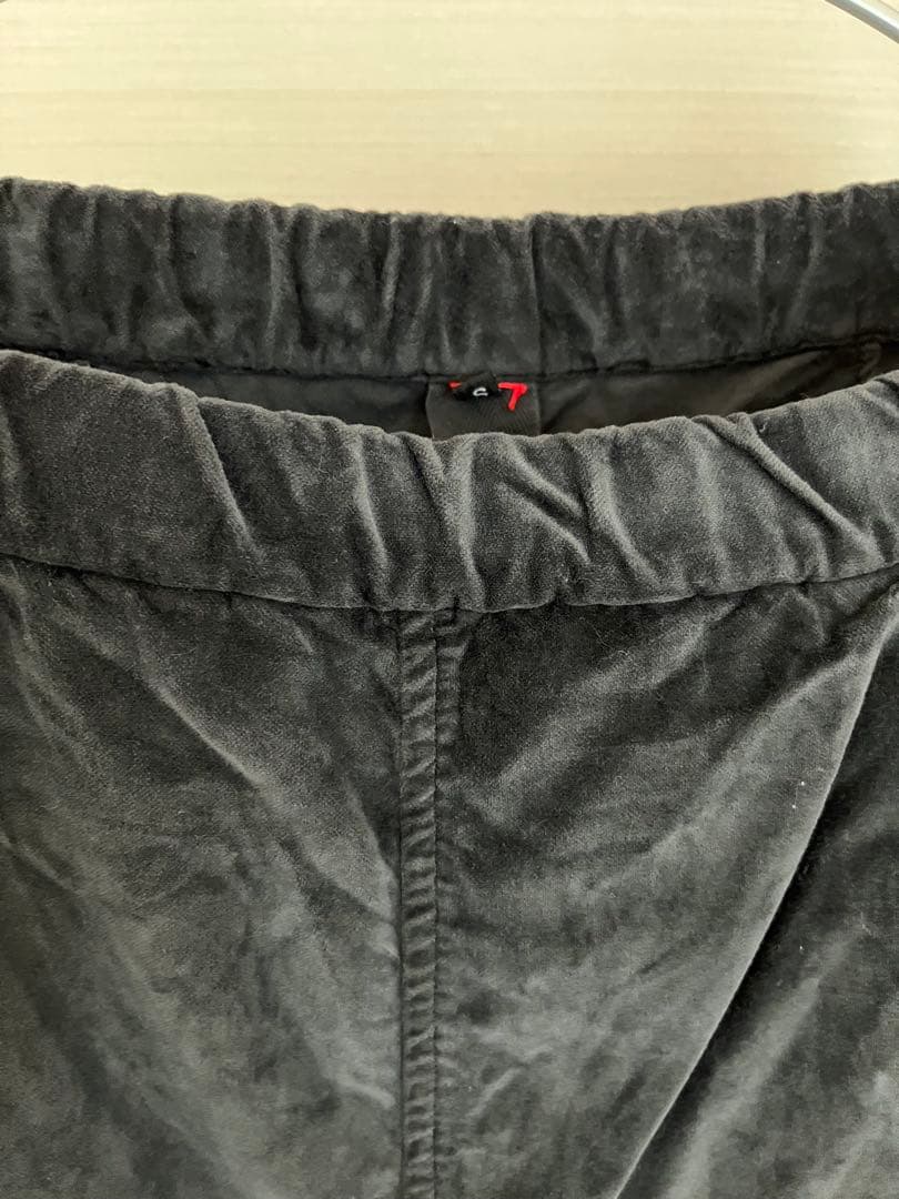 【新品】CASEYCASEY／ケーシーケーシー／ベルベットイージーパンツ