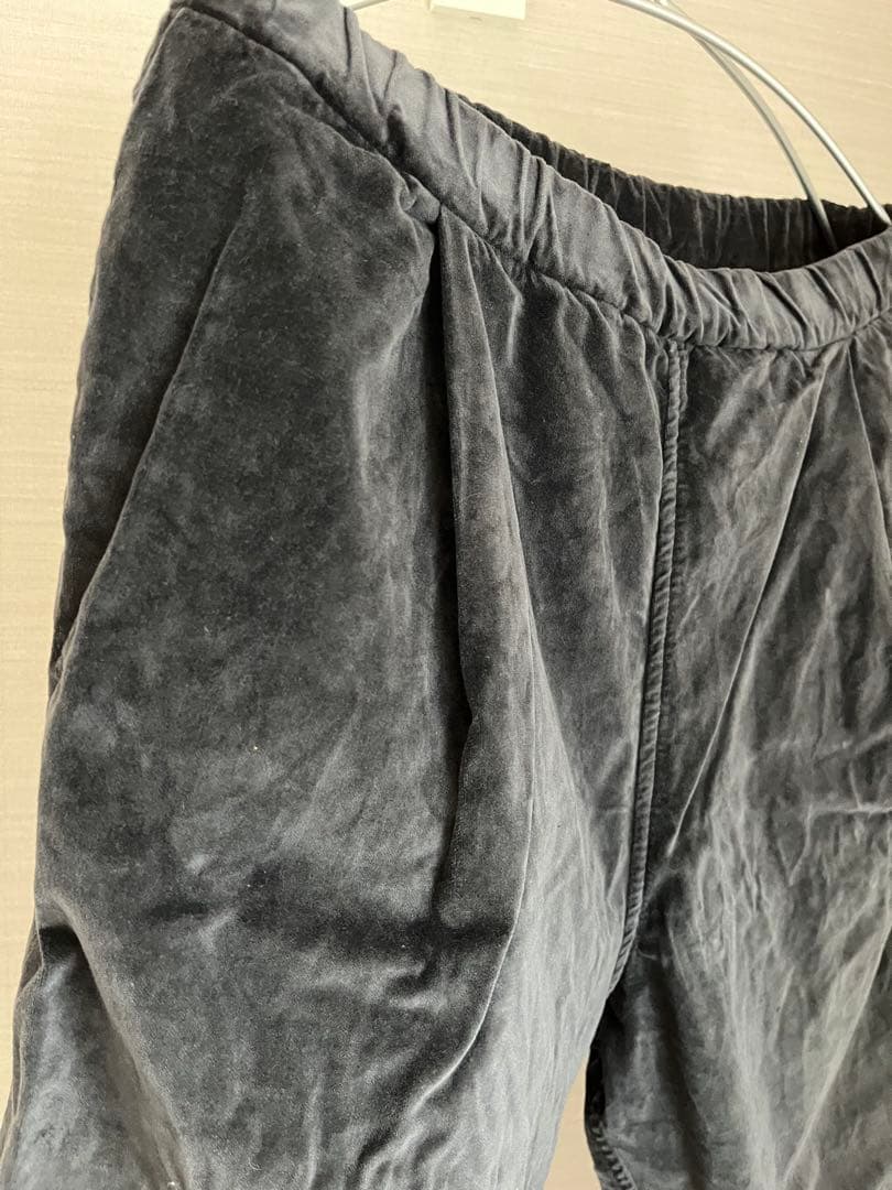 【新品】CASEYCASEY／ケーシーケーシー／ベルベットイージーパンツ