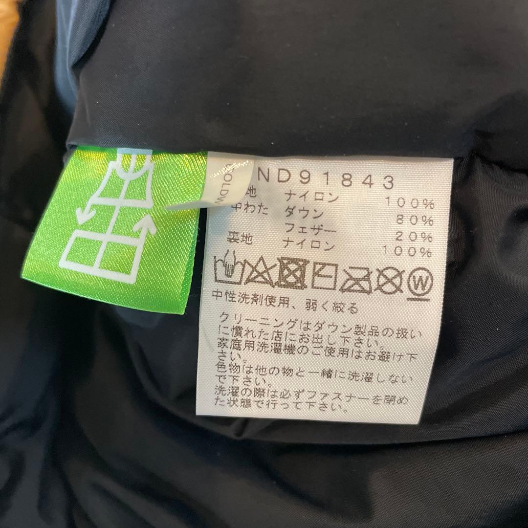 THE NORTH FACE ヌプシ　ダウンベスト S ブラウン/ブラック