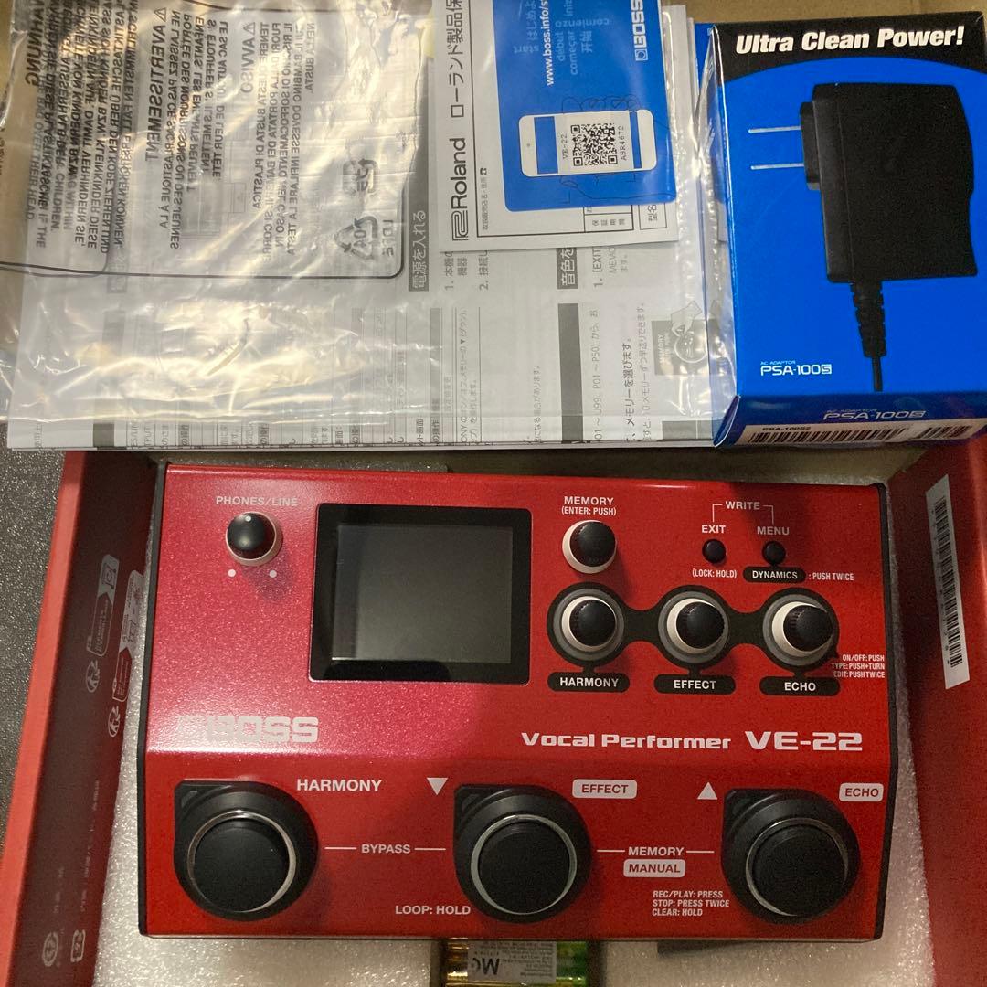 BOSS VE-22 Vocal Performer(ACアダプター付)