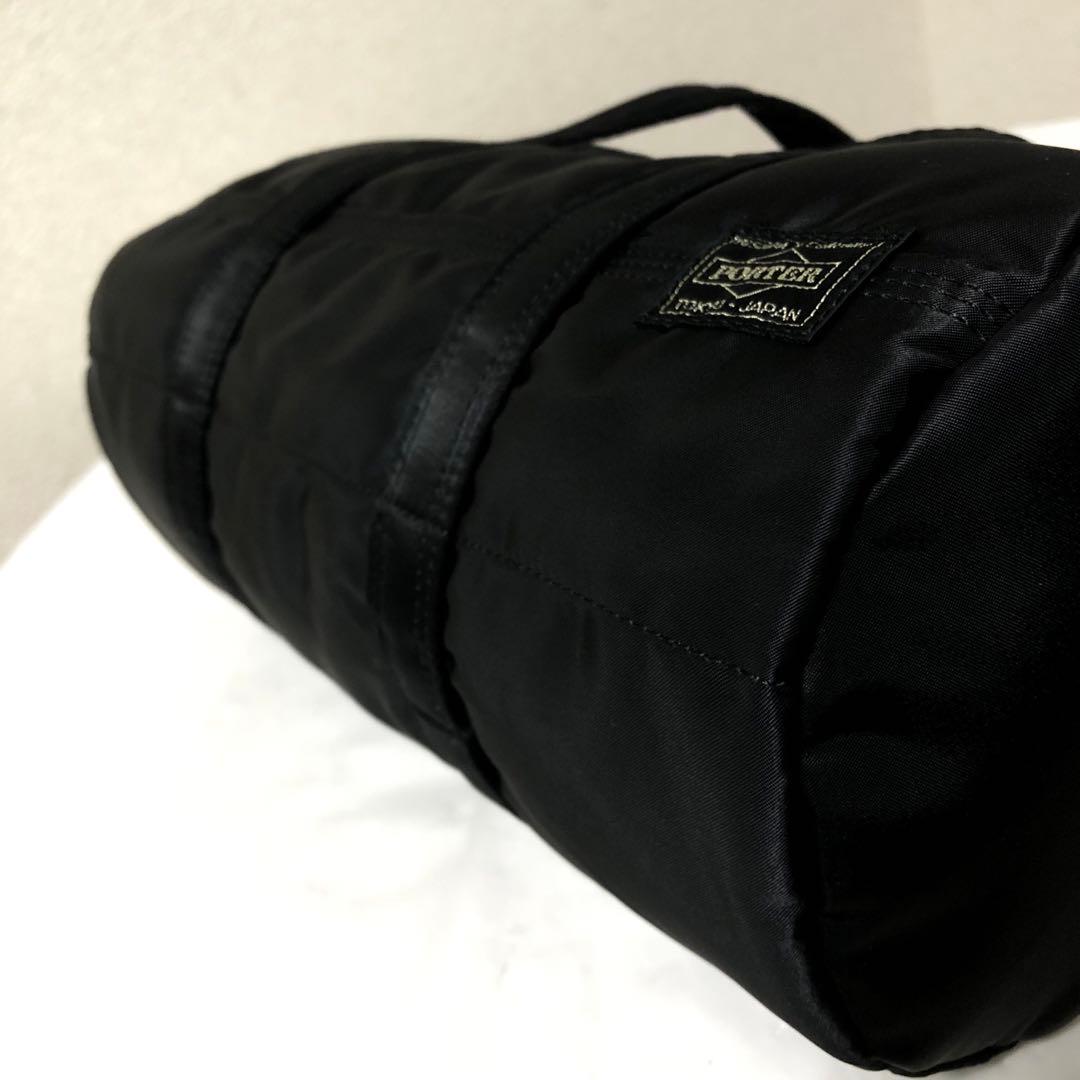 新品同様✨現行タグ ポーター タンカー ミニダッフルS ブラック 吉田カバン