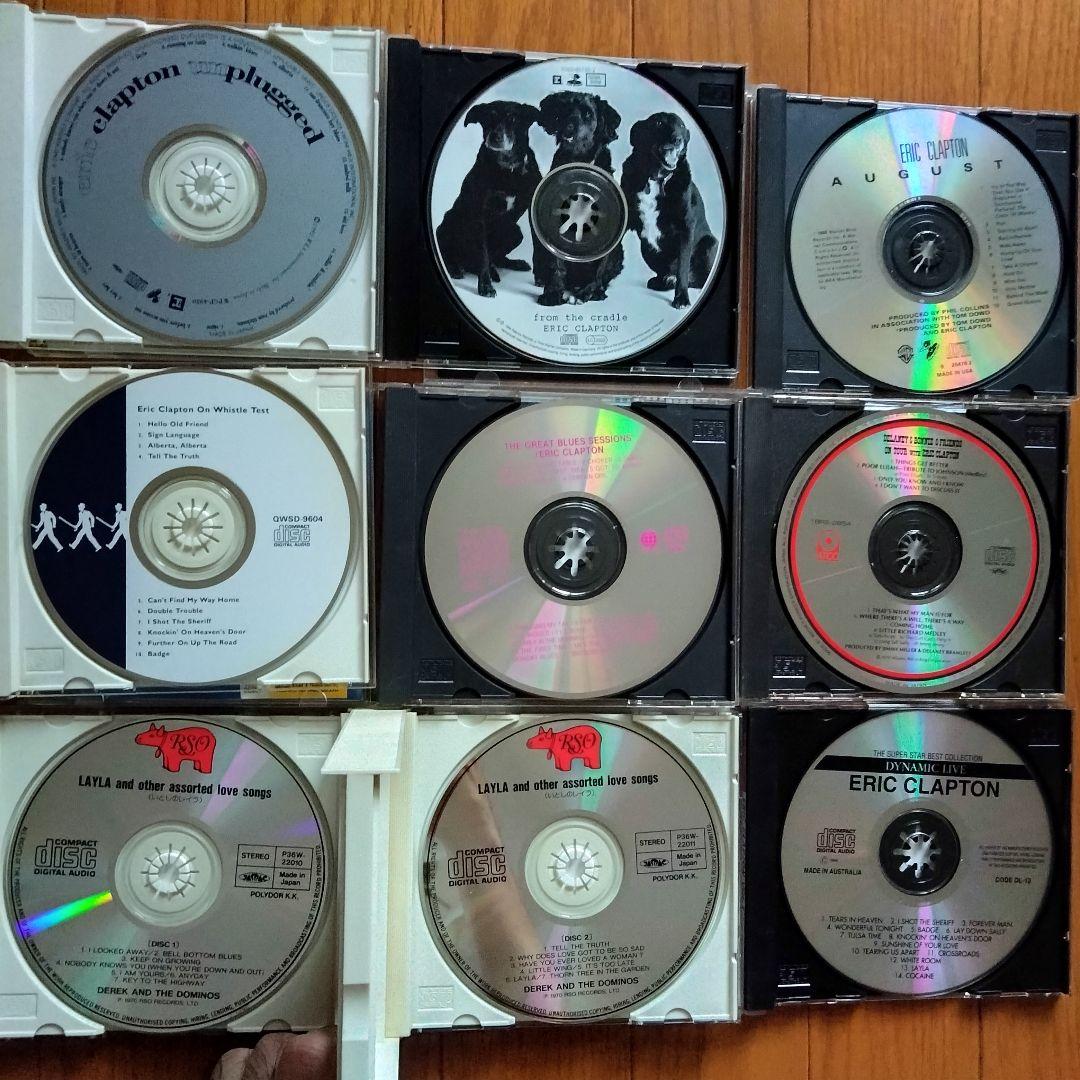 ERIC CLAPTON エリック・クラプトン CD album アルバム 8枚