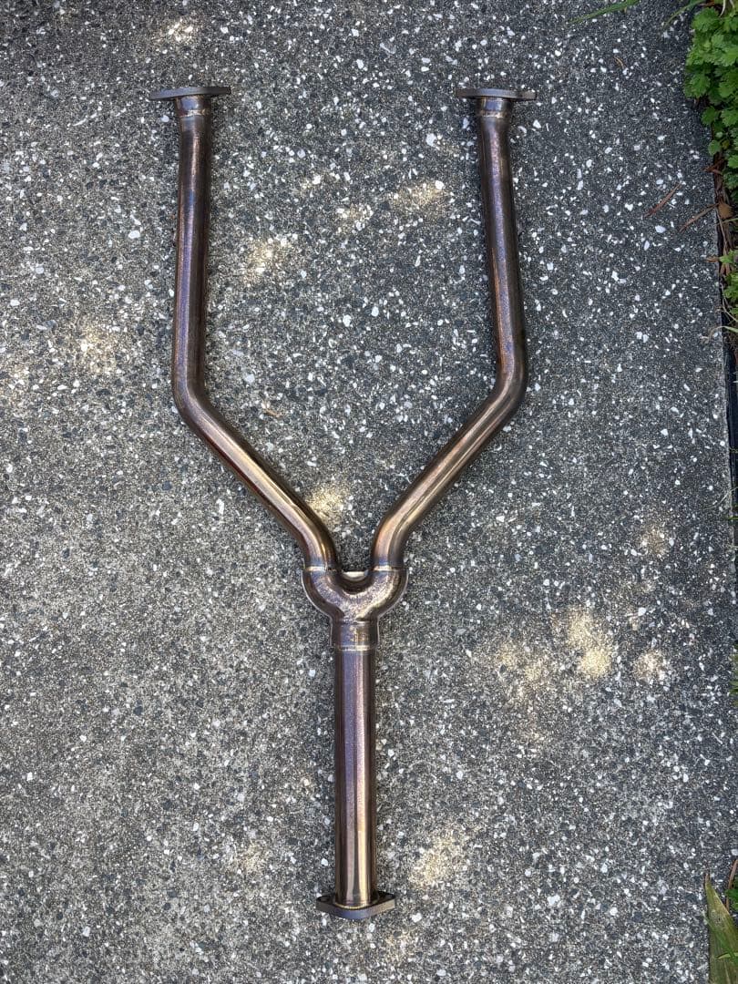 く*う様 BRASH中間ストレートマフラーマークX130系