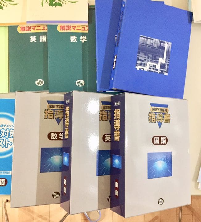 家庭学習専用 【指導書】 国語、英語、数学