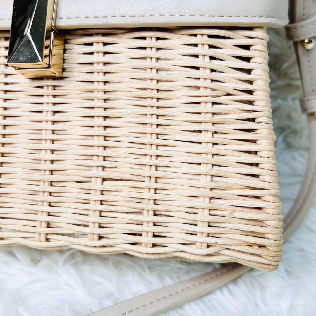 ★超希少・美品★ セルフォード ビジュー×スタッズシーズナルバッグ カゴバッグ