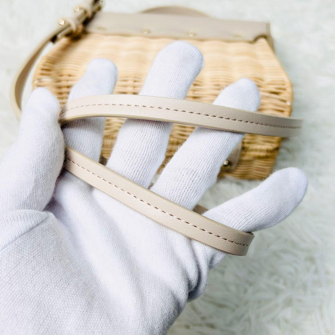 ★超希少・美品★ セルフォード ビジュー×スタッズシーズナルバッグ カゴバッグ