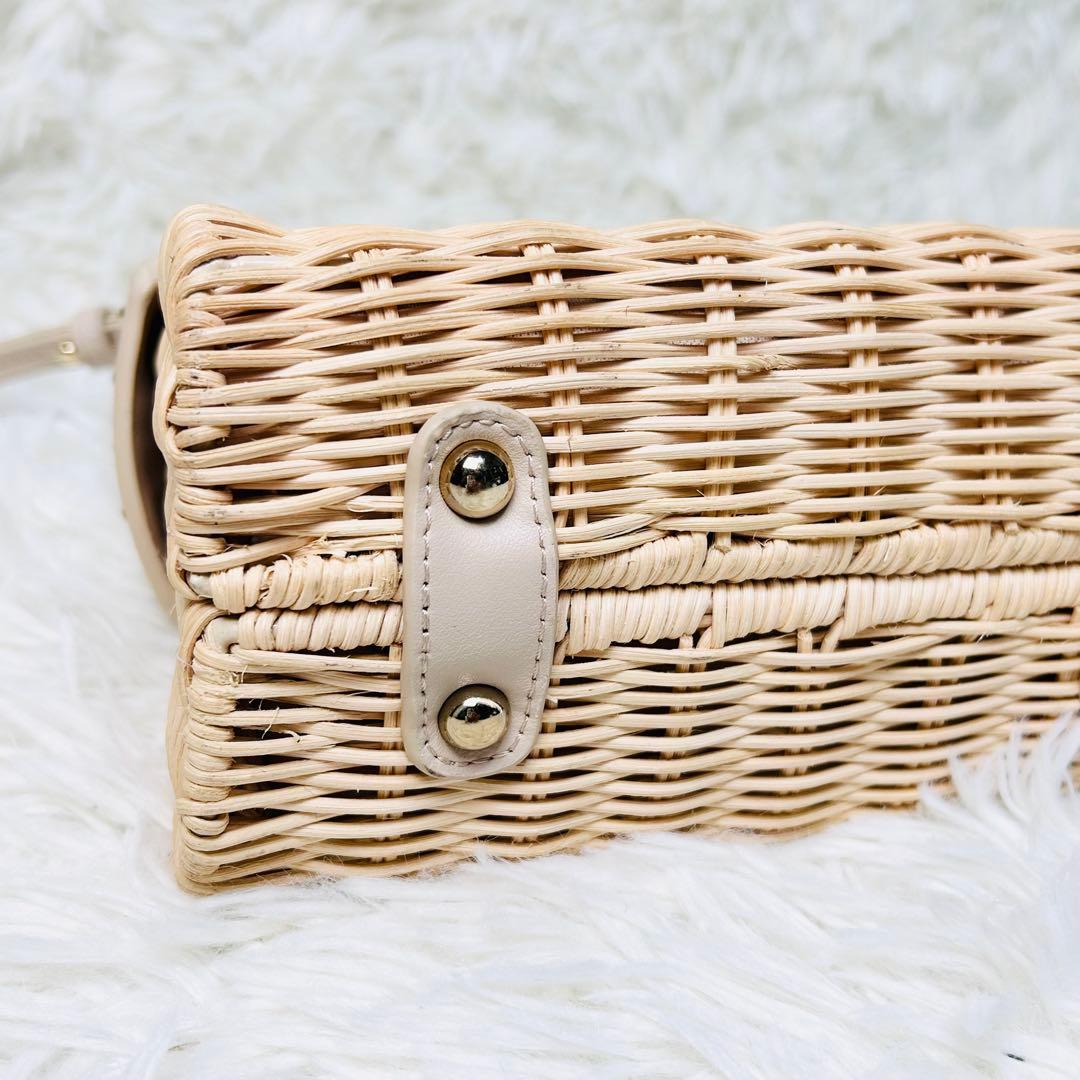 ★超希少・美品★ セルフォード ビジュー×スタッズシーズナルバッグ カゴバッグ