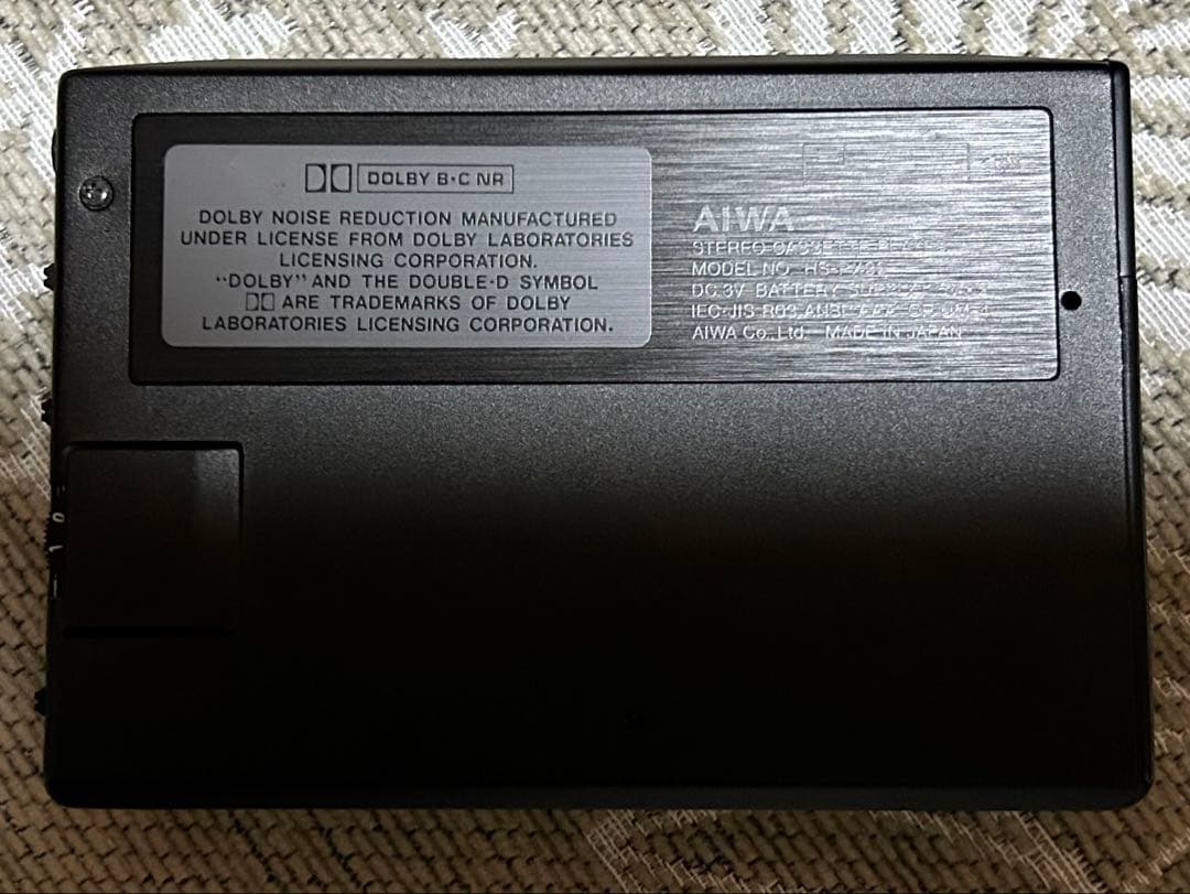 アイワ aiwa カセットプレーヤー HS-PX30 希少な昭和レトロ