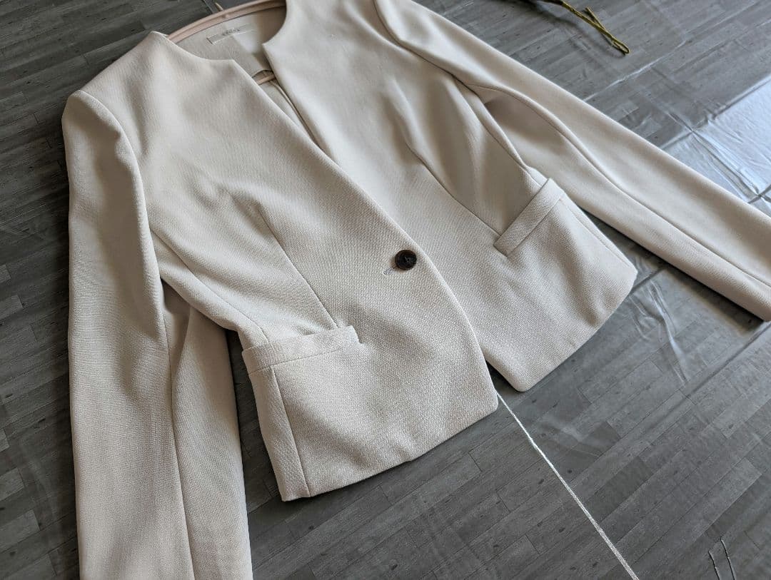 EPOCA エポカ ノーカラージャケット＆スカート セットアップ