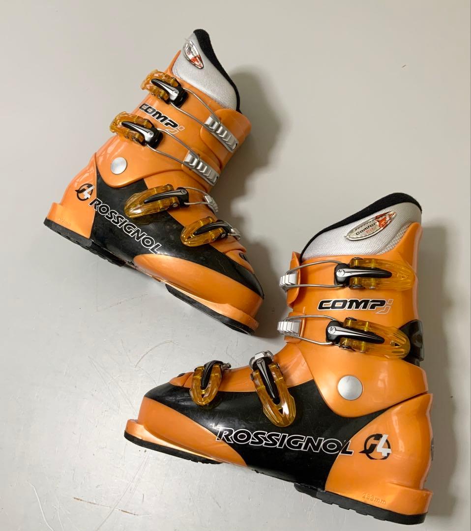 カービングスキー 4点セット　KAZAMA 板145cm／靴24-24.5cm