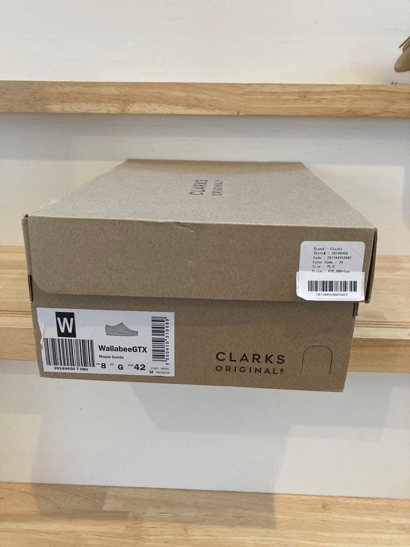 CLARKS Wallabee GTX ワラビー UK8