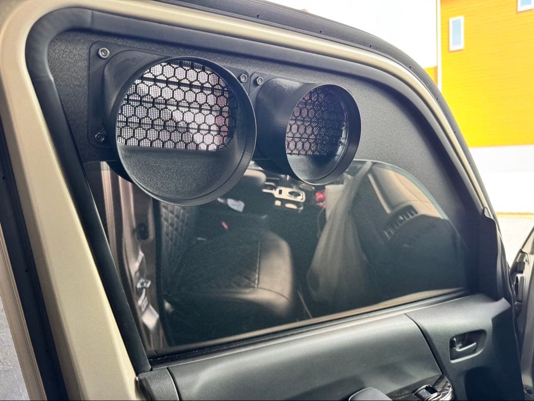 ハイエース用 エコフロー ウェーブ 2 . 3 吸換気ダクト 組立済み