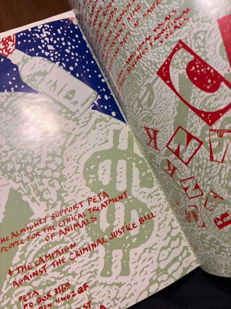 The Almighty サイン入りレコード