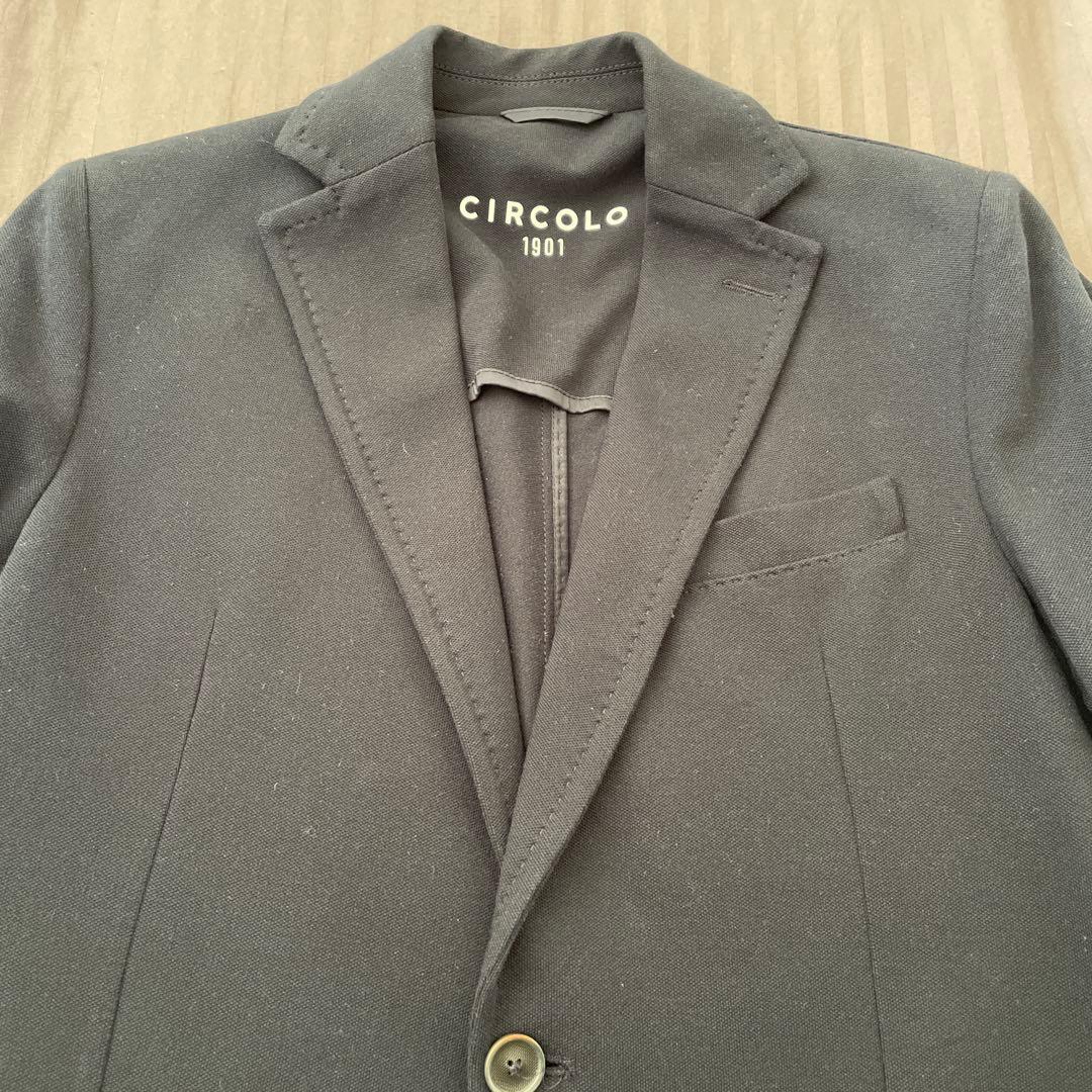 ★【美品】★チルコロ1901★テーラードジャケット★ネイビー★46★