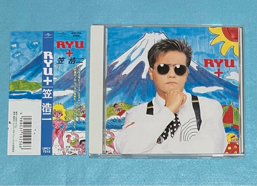 笠浩二 アルバム Ryu+ (プラス) C-C-B UPCY-7212 2016
