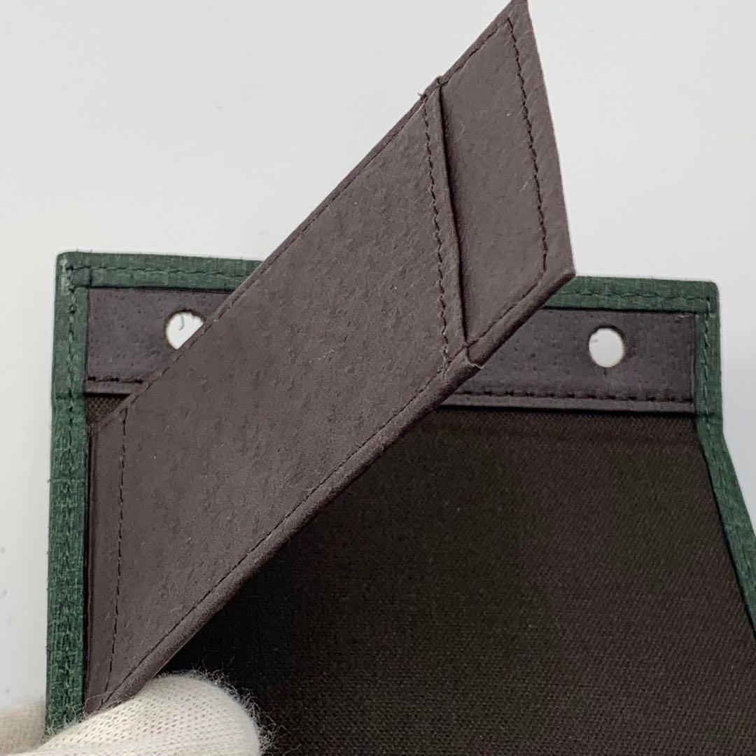 極美品✨エムピウ ミッレフォリエ クアドレッティ 三つ折り財布 ウォレット