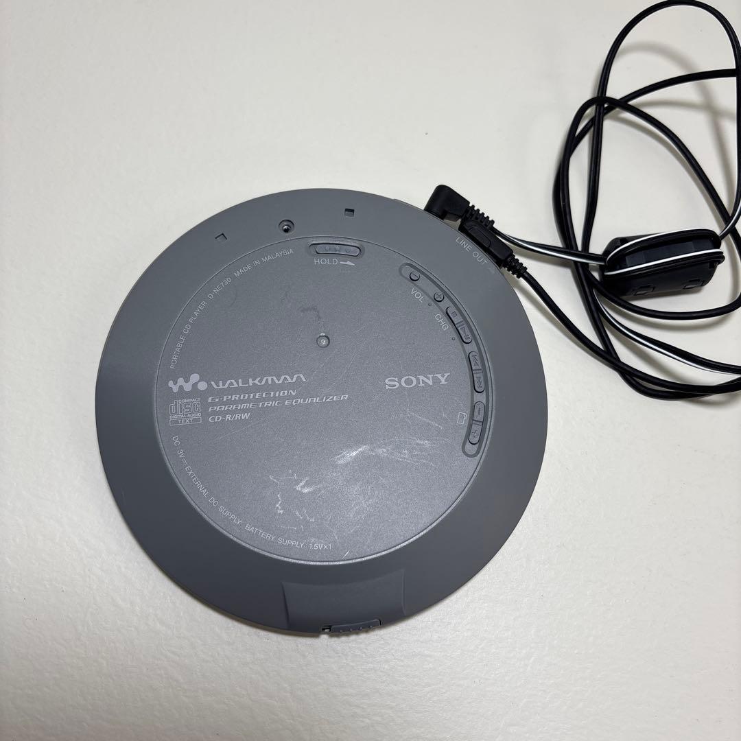 【動作確認済】SONY ポータブルCDプレーヤー Walkman D-NE730