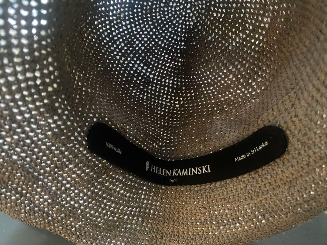 HELEN KAMINSKI ブラウン麦わら帽子