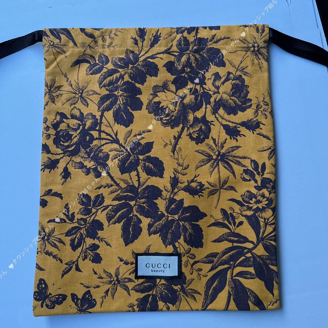 グッチ ブルーム　香水限定　ノベルティ　巾着ポーチ