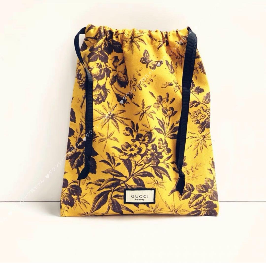 グッチ ブルーム　香水限定　ノベルティ　巾着ポーチ