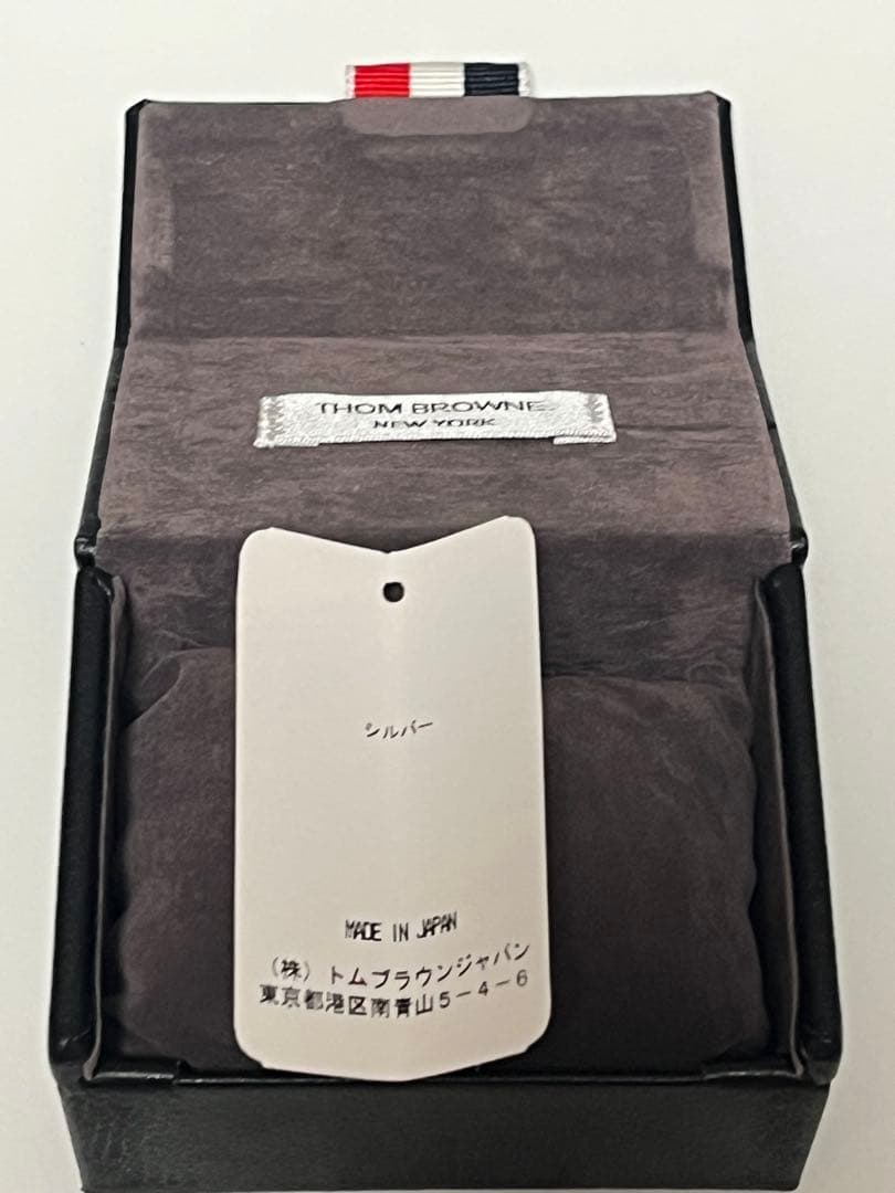 トムブラウンネクタイピン シルバー