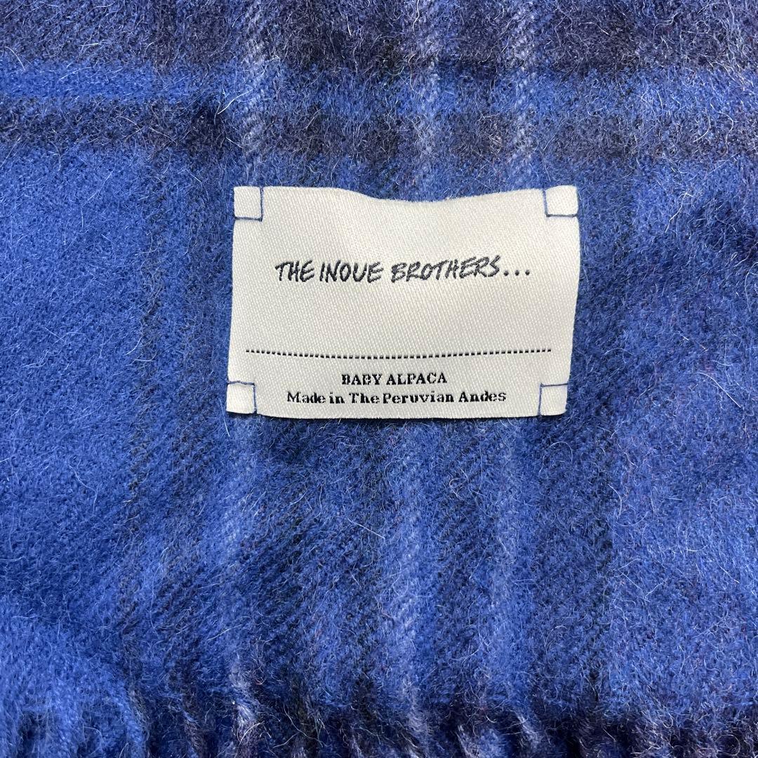 THE INOUE BROTHERS ベビーアルパカ マフラー