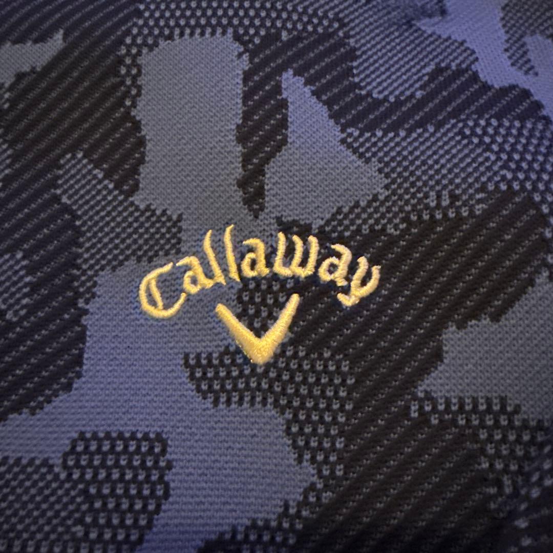Callaway 青 迷彩 セーター