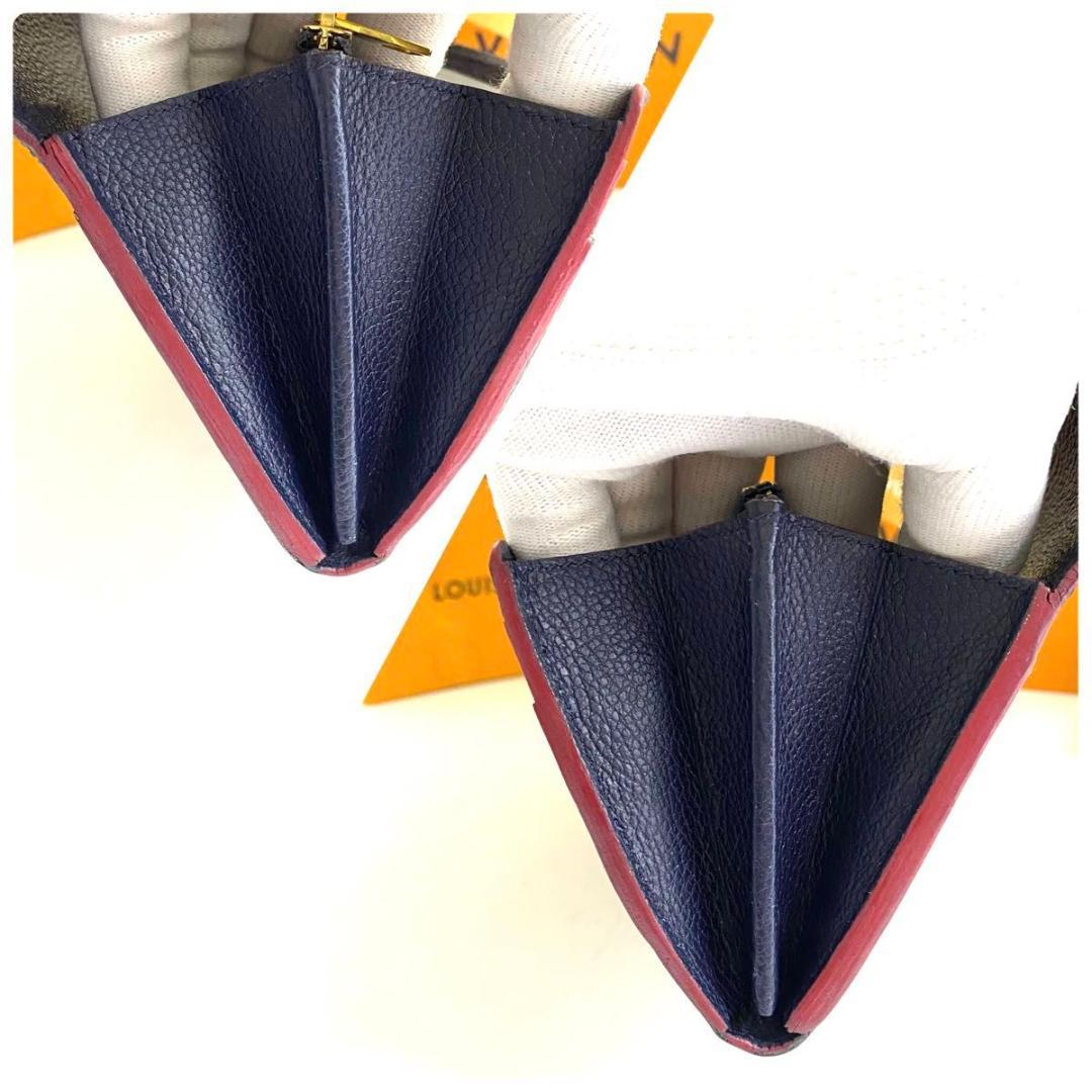 ルイ ヴィトン◎ポルトフォイユ サラ アンプラント 長財布 マリーヌルージュ