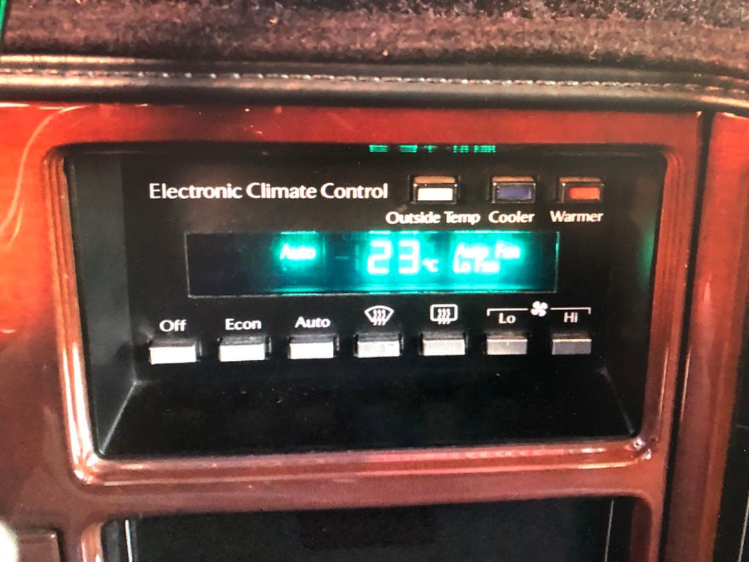 キャデラック純正　エアコンパネルモジュール【正規ヤナセ】フリートウッド　ジャンク