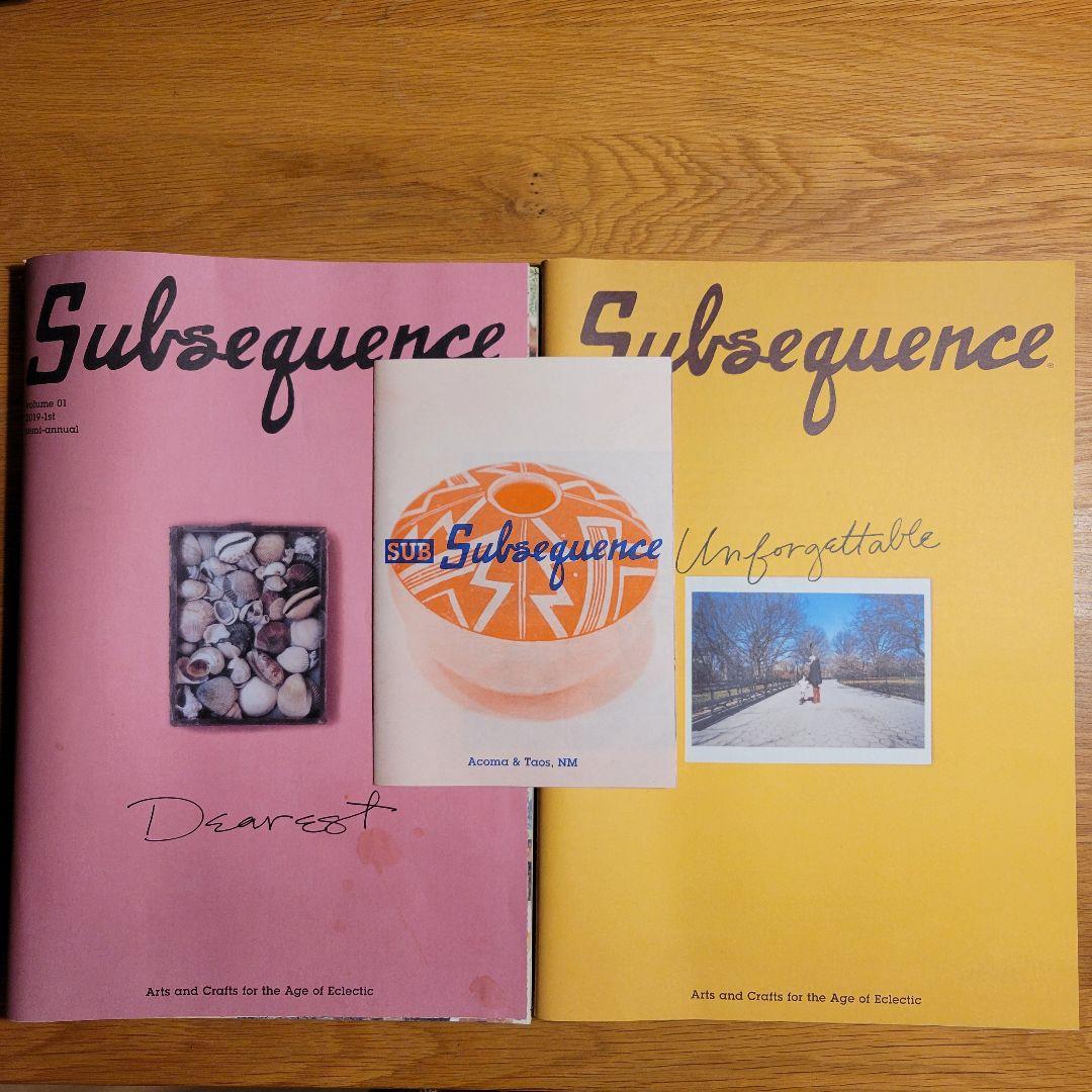 希少 Subsequence Magazine Vol.1.2 visvim