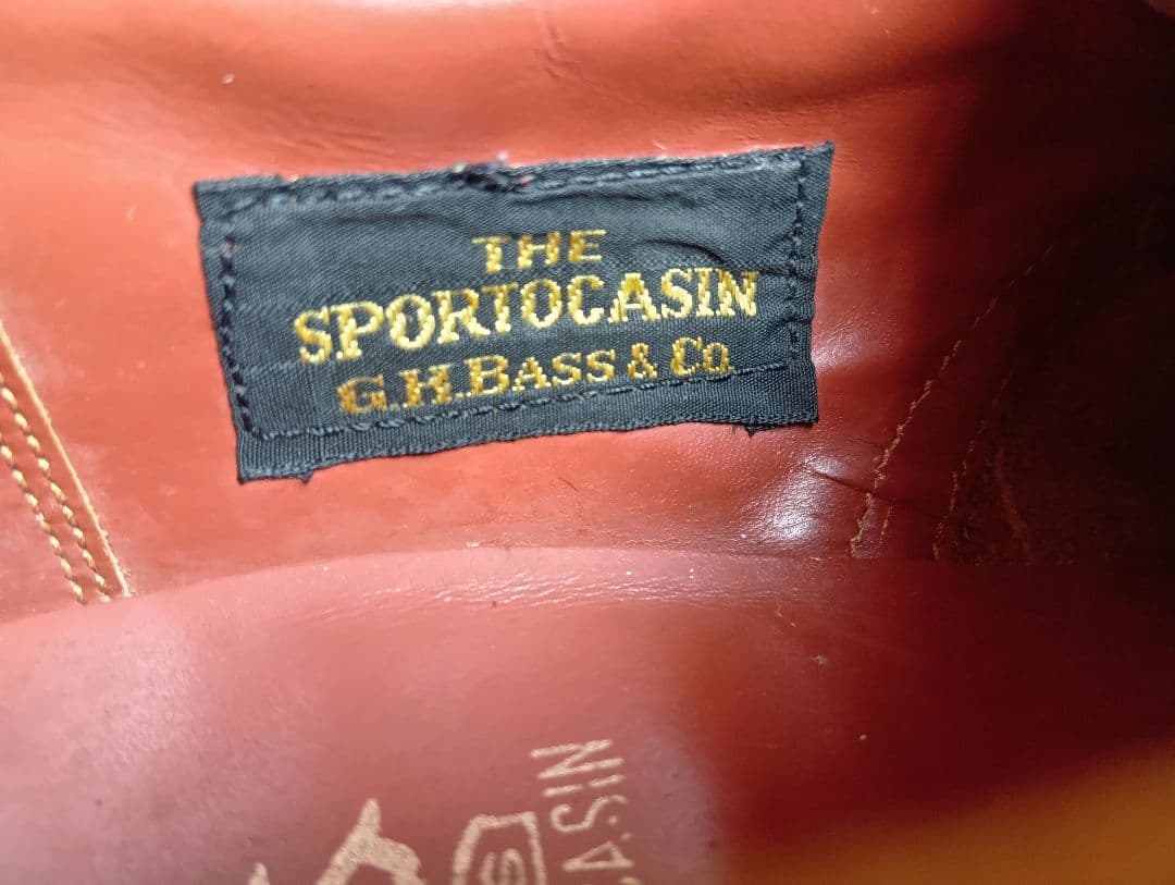 く*ん様 60s G.H.BASS SPORTOCASIN バス モカシン