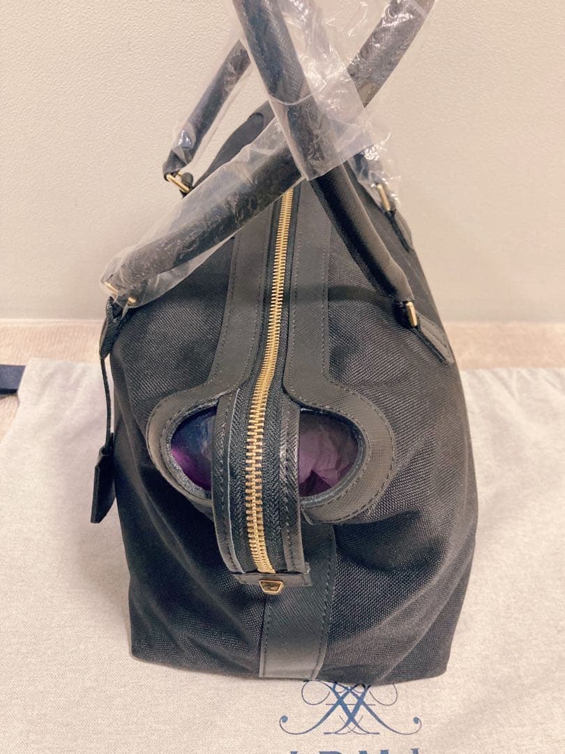 ADMJ ショルダーバッグ　ロゴプレート ナイロン アクセソワ 新品未使用