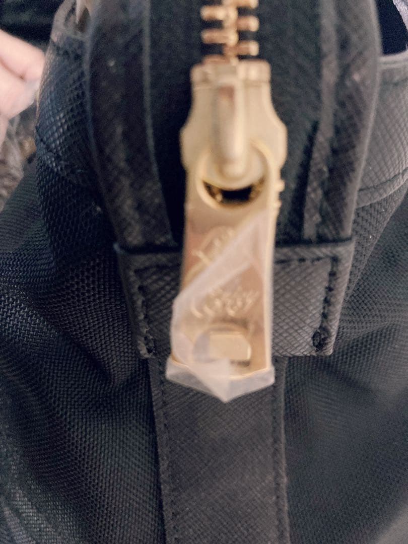 ADMJ ショルダーバッグ　ロゴプレート ナイロン アクセソワ 新品未使用