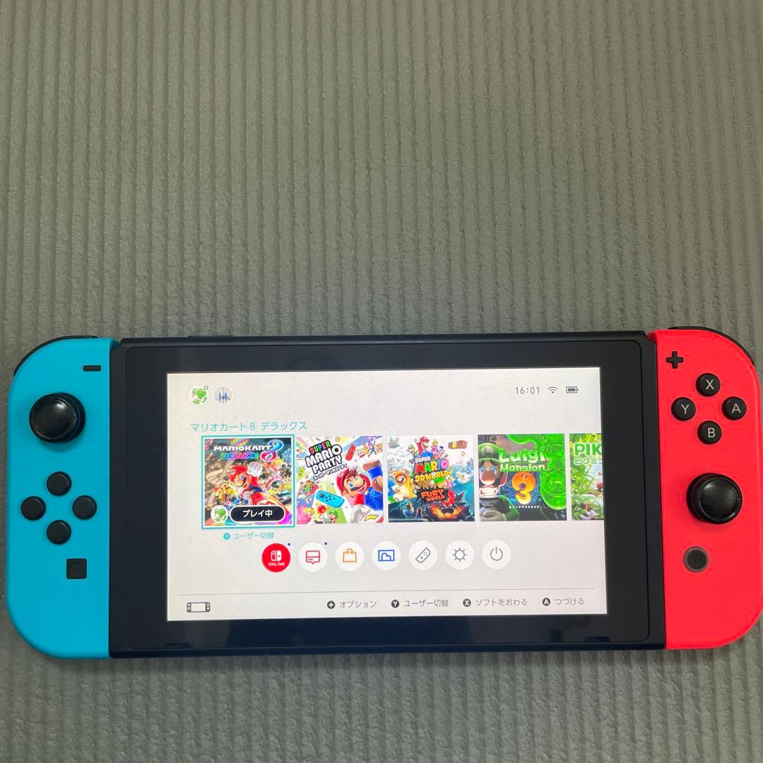 (いわちゃんさま専用 )Nintendo Switch 本体 青/青