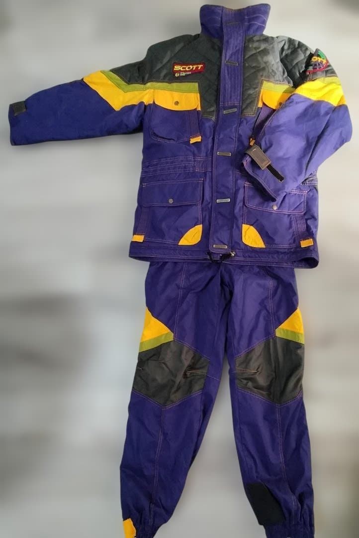 【新品未使用 希少】SCOTT ゴールドウイン製　スキーウェア上下セット　 L